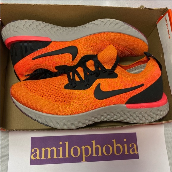 youth nike epic react flyknit